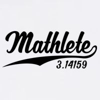Mathlete 3 14159 Math Pi Day Mathematics Teacher Geek Nerd Cool Gift Garment-Dyed Sweatshirt
