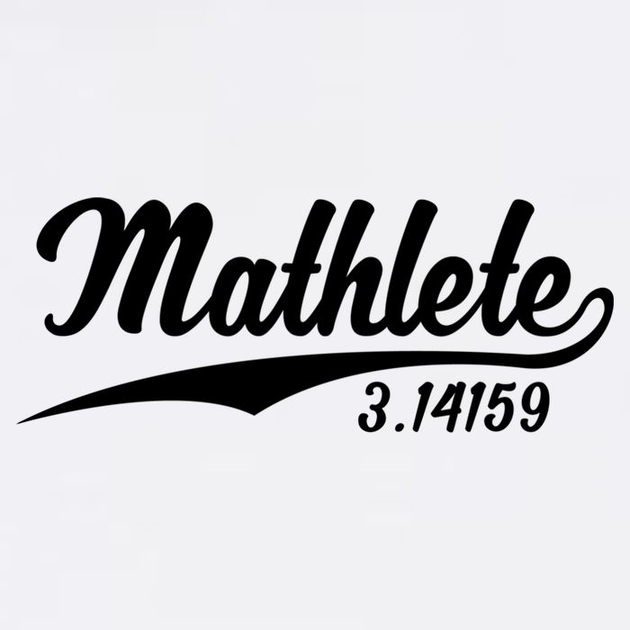 Mathlete 3 14159 Math Pi Day Mathematics Teacher Geek Nerd Cool Gift Garment-Dyed Sweatshirt