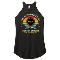 My 30th Birthday From The Universe Total Solar Eclipse 2024 Women's Perfect Tri Rocker Tank