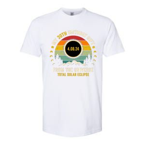 My 30th Birthday From The Universe Total Solar Eclipse 2024 Softstyle CVC T-Shirt