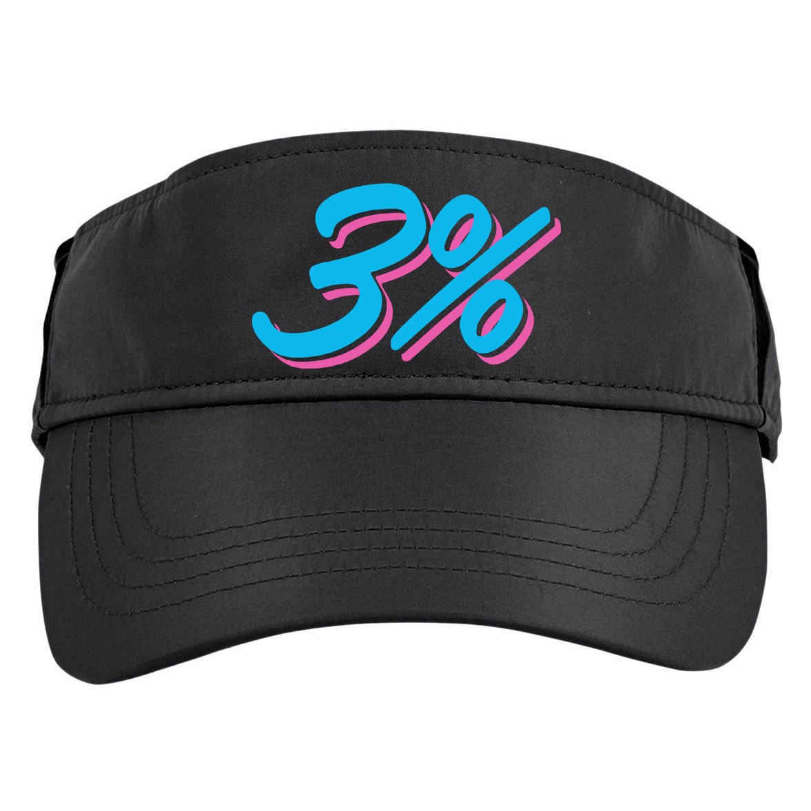Miami 3% Chance Adult Drive Performance Visor