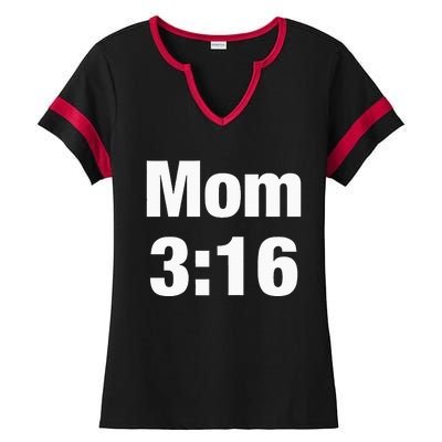 Mom 316 Ladies Halftime Notch Neck Tee