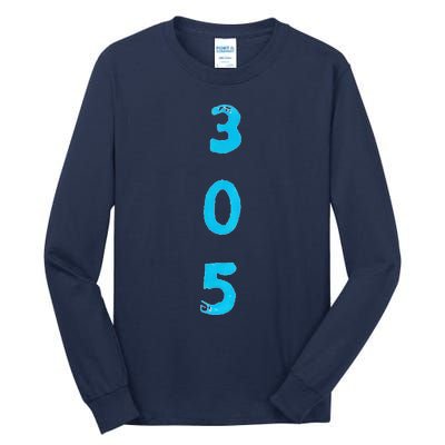 Miami 305 Overtime Tall Long Sleeve T-Shirt