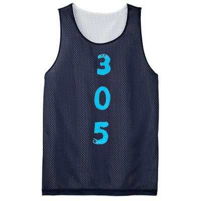 Miami 305 Overtime Mesh Reversible Basketball Jersey Tank