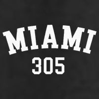 Miami 305 Usa American College Font Adult Drive Performance Visor