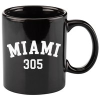Miami 305 Usa American College Font 11oz C Handle Ceramic Mug