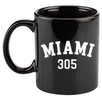 Miami 305 Usa American College Font 11oz C Handle Ceramic Mug