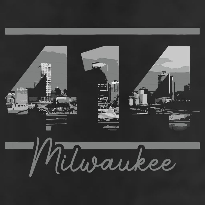 Milwaukee 414 Area Code Skyline Wisconsin Vintage Hat