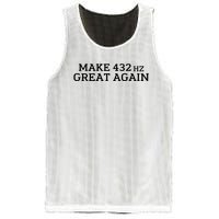 Make 432Hz Great Again Mesh Reversible Basketball Jersey Tank