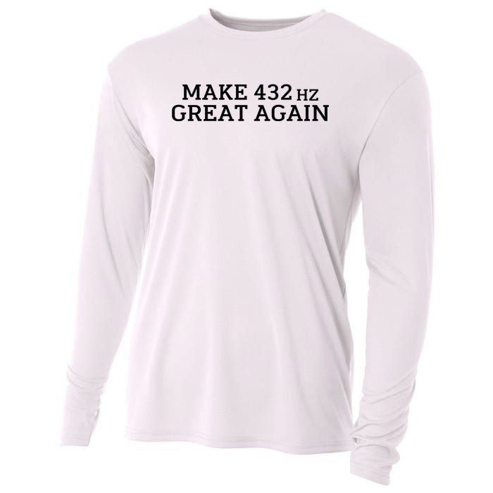 Make 432Hz Great Again Cooling Performance Long Sleeve Crew