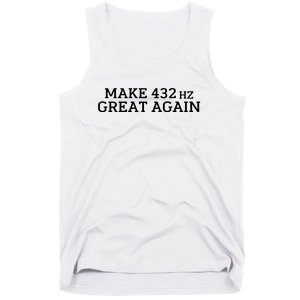 Make 432Hz Great Again Tank Top