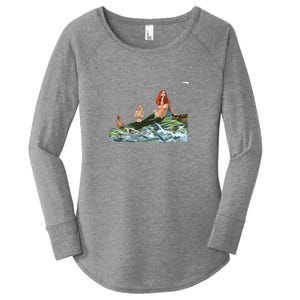 Mermaids # 4 Women's Perfect Tri Tunic Long Sleeve Shirt