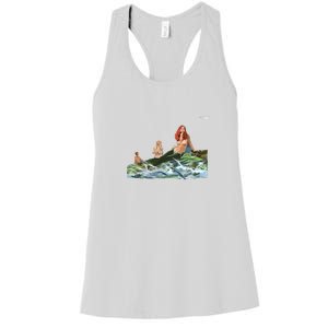 Mermaids # 4 Women's Racerback Tank