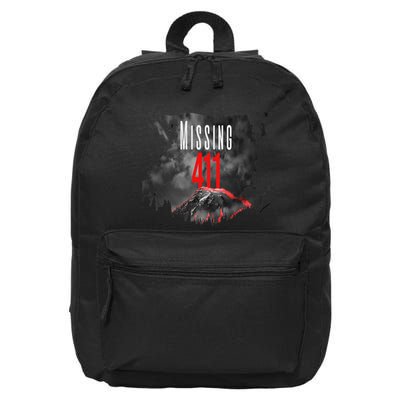 Missing 411 16 in Basic Backpack