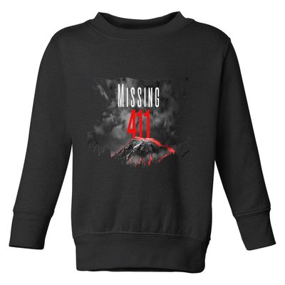 Missing 411 Toddler Sweatshirt