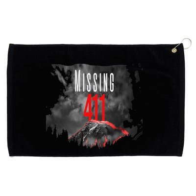 Missing 411 Grommeted Golf Towel