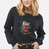 Missing 411 Cropped Pullover Crew