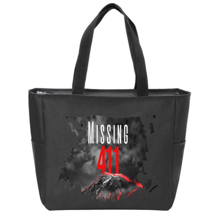 Missing 411 Zip Tote Bag