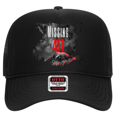 Missing 411 High Crown Mesh Back Trucker Hat