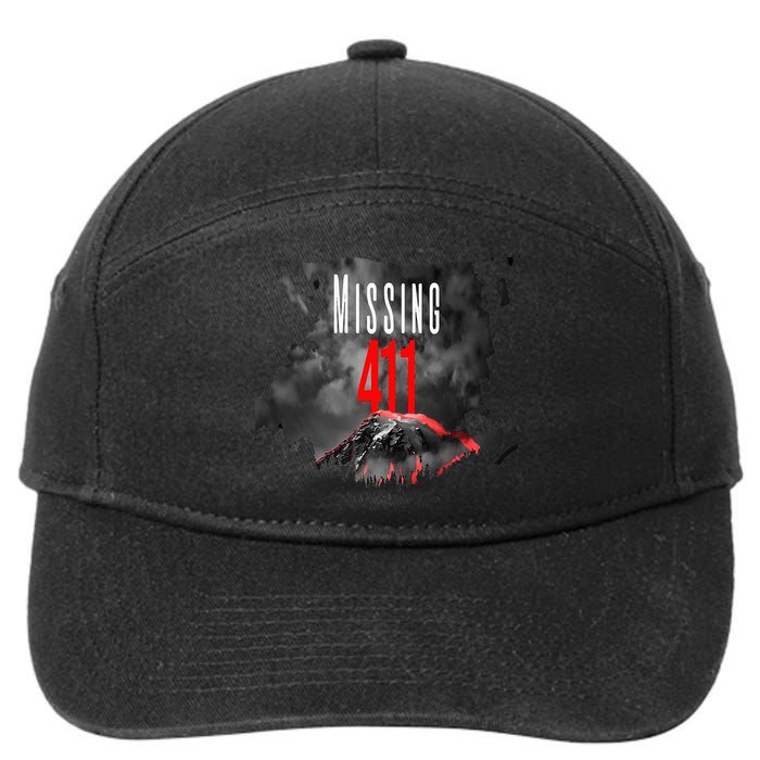 Missing 411 7-Panel Snapback Hat