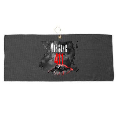 Missing 411 Large Microfiber Waffle Golf Towel