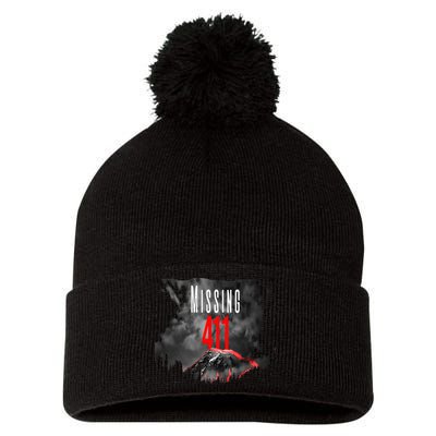 Missing 411 Pom Pom 12in Knit Beanie