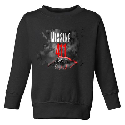 Missing 411 Toddler Sweatshirt
