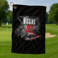 Missing 411 Golf Towel