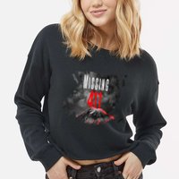 Missing 411 Cropped Pullover Crew