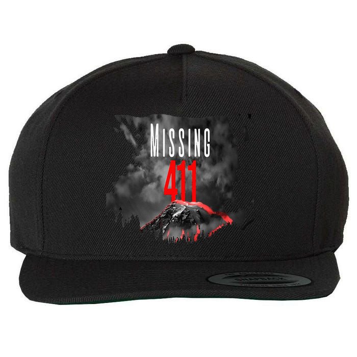 Missing 411 Wool Snapback Cap