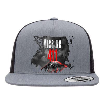 Missing 411 Flat Bill Trucker Hat