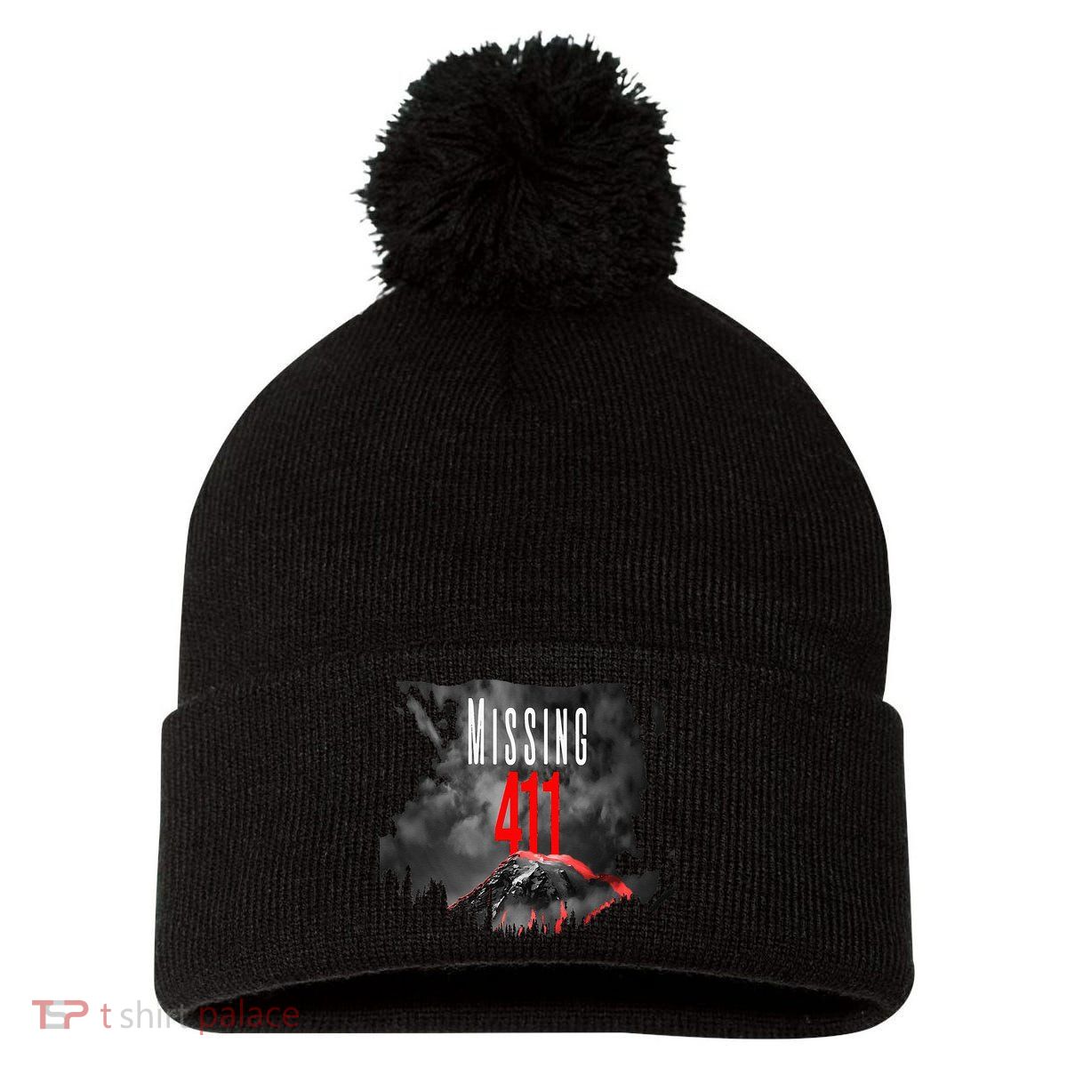Missing 411 Pom Pom 12in Knit Beanie