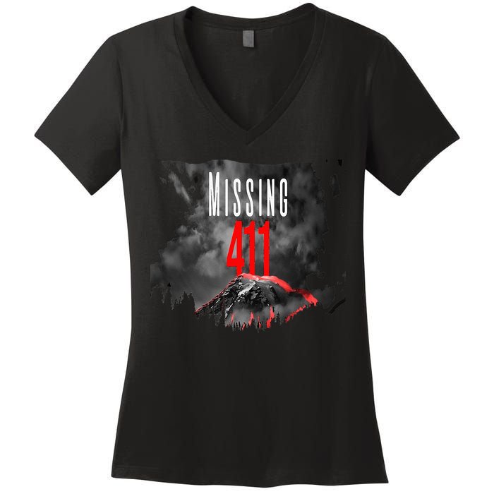 Missing 411 Women's V-Neck T-Shirt