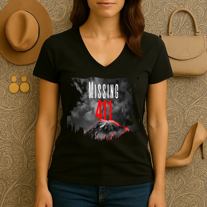 Missing 411 Women's V-Neck T-Shirt