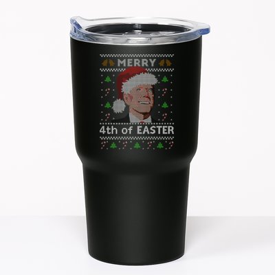 Merry 4th Of Easter Funny Biden Confusion Ugly Christmas Tumbler