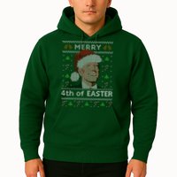 Merry 4th Of Easter Funny Biden Confusion Ugly Christmas Hoodie