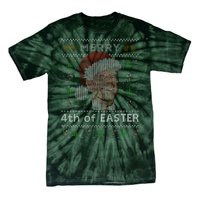 Merry 4th Of Easter Funny Biden Confusion Ugly Christmas Tie-Dye T-Shirt