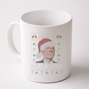 Merry 4th Of Easter Funny Biden Confusion Ugly Christmas Coffee Mug