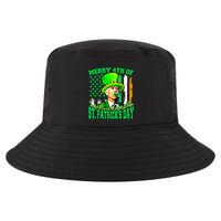 Merry 4th Of St Patricks Day Joe Biden Funny Cool Comfort Performance Bucket Hat