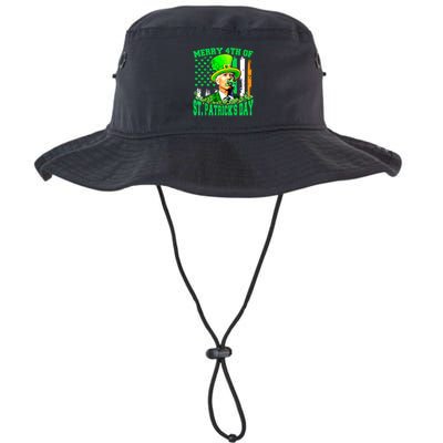 Merry 4th Of St Patricks Day Joe Biden Funny Bucket Hat