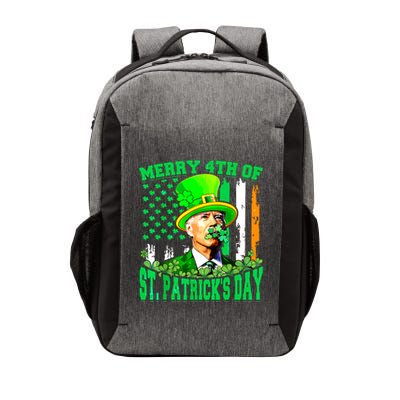 Merry 4th Of St Patricks Day Joe Biden Funny Vector Backpack