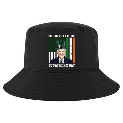 Merry 4th Of Stpatricks Day Joe Biden St Patricks Day Cool Comfort Performance Bucket Hat