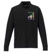 Merry 4th Of Stpatricks Day Joe Biden St Patricks Day Performance Long Sleeve Polo