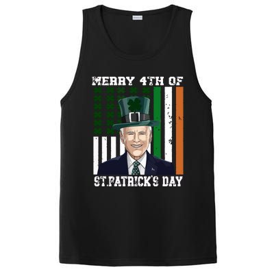 Merry 4th Of Stpatricks Day Joe Biden St Patricks Day PosiCharge Competitor Tank