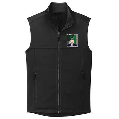 Merry 4th Of Stpatricks Day Joe Biden St Patricks Day Collective Smooth Fleece Vest