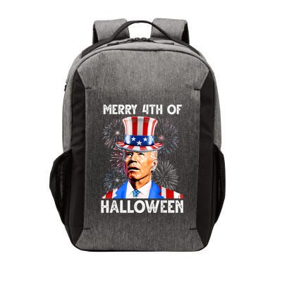 Merry 4th Of Halloween Funny Anti Biden Vector Backpack