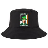 Merry 4th Of St Patrick's Day Confused Joe Biden Funny Cool Comfort Performance Bucket Hat