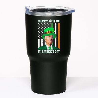 Merry 4th Of St Patrick's Day Confused Joe Biden Funny Tumbler