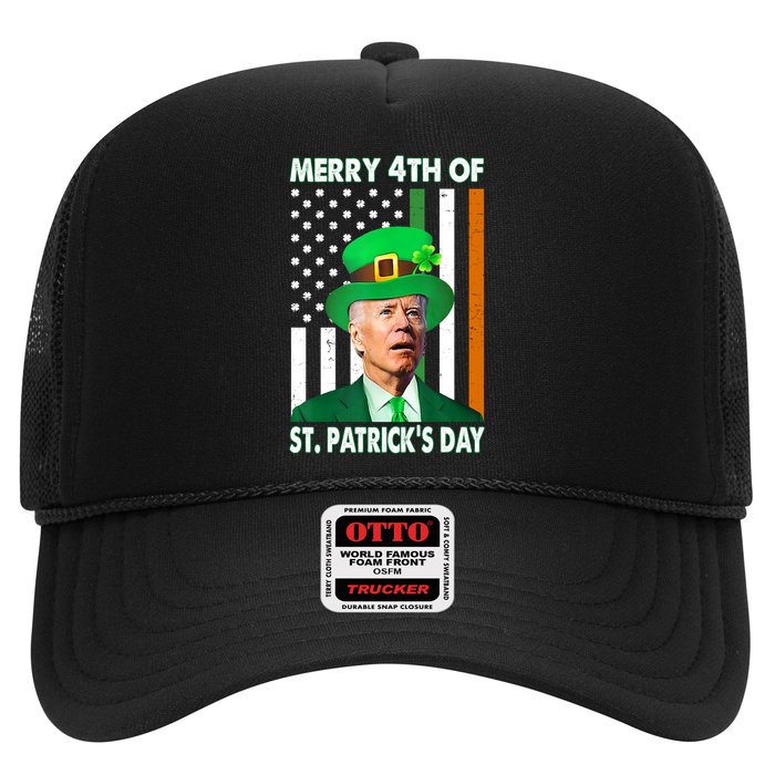 Merry 4th Of St Patrick's Day Confused Joe Biden Funny Hat