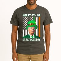 Merry 4th Of St Patrick's Day Confused Joe Biden Funny Tall T-Shirt